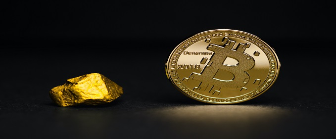 investind în aur și bitcoin